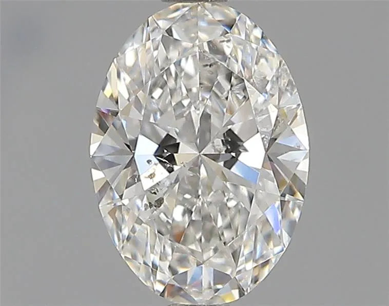 0.70ct Oval Natural Diamond (Colour E, Clarity SI2, Cut GD, GIA Certified)