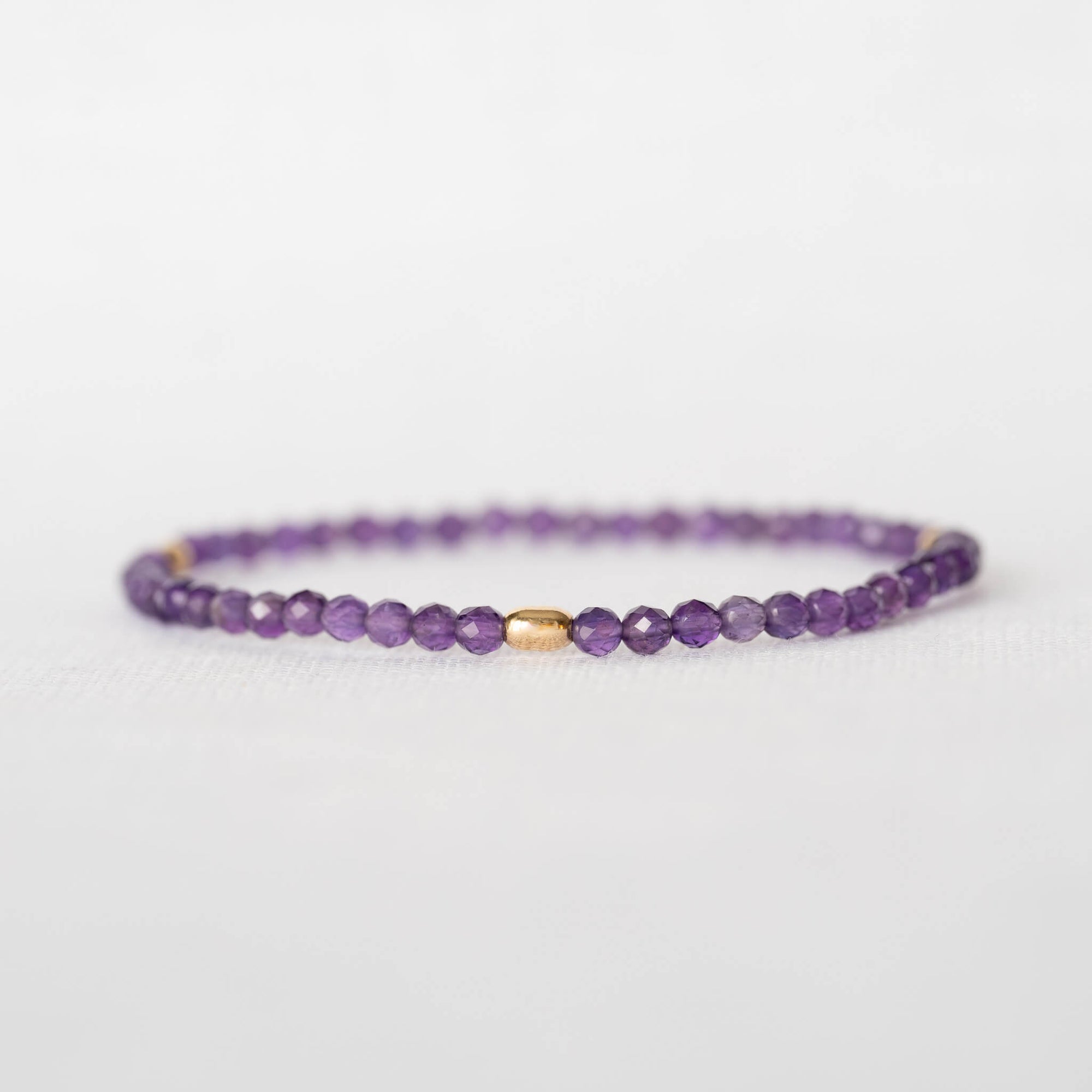 Gold & Amethyst Bracelet