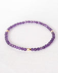 Gold & Amethyst Bracelet