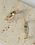 Green Tourmaline 9ct Gold Ring