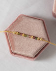 Gold Tourmaline Bracelet