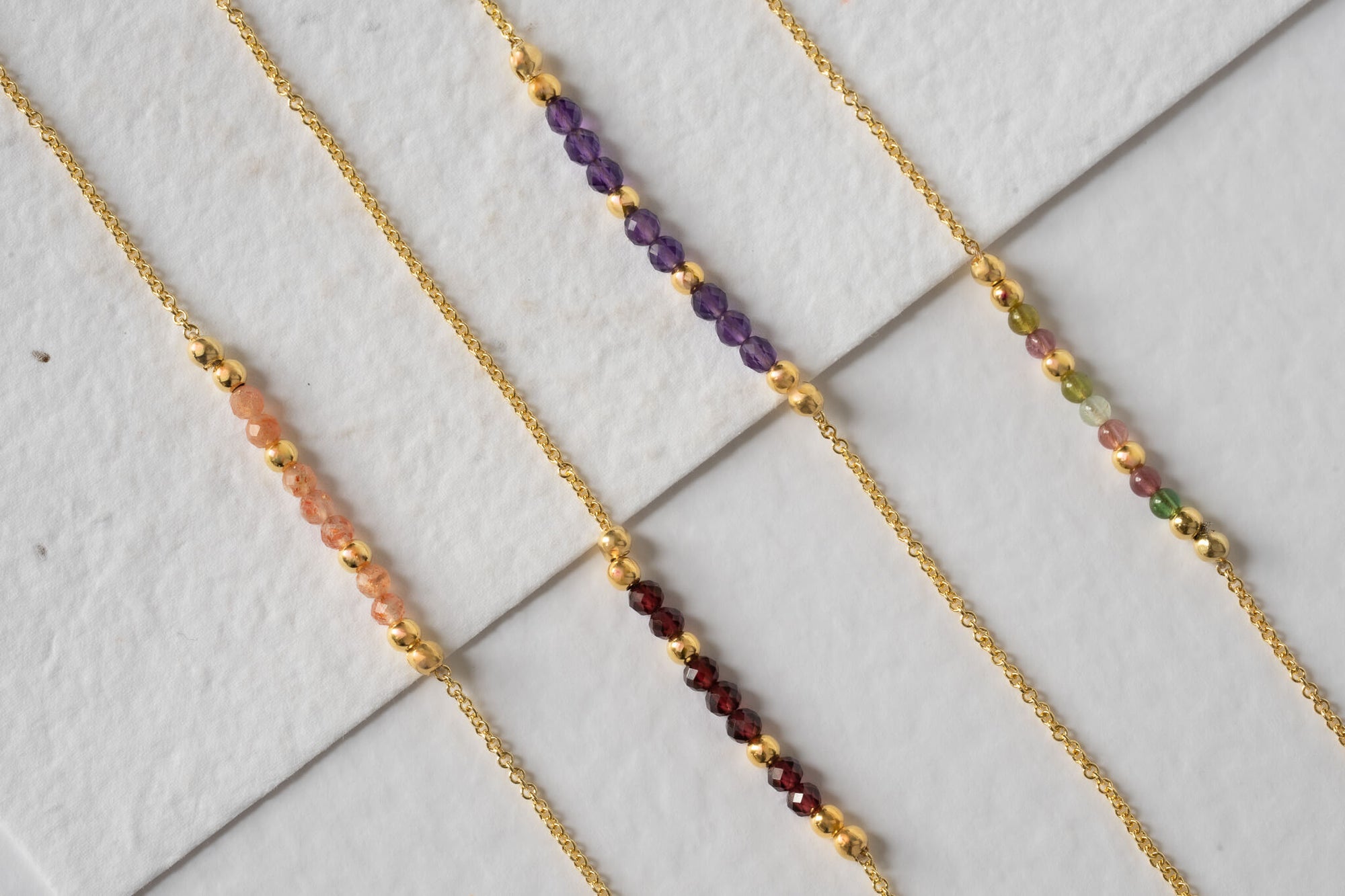 Gold Tourmaline Bracelet