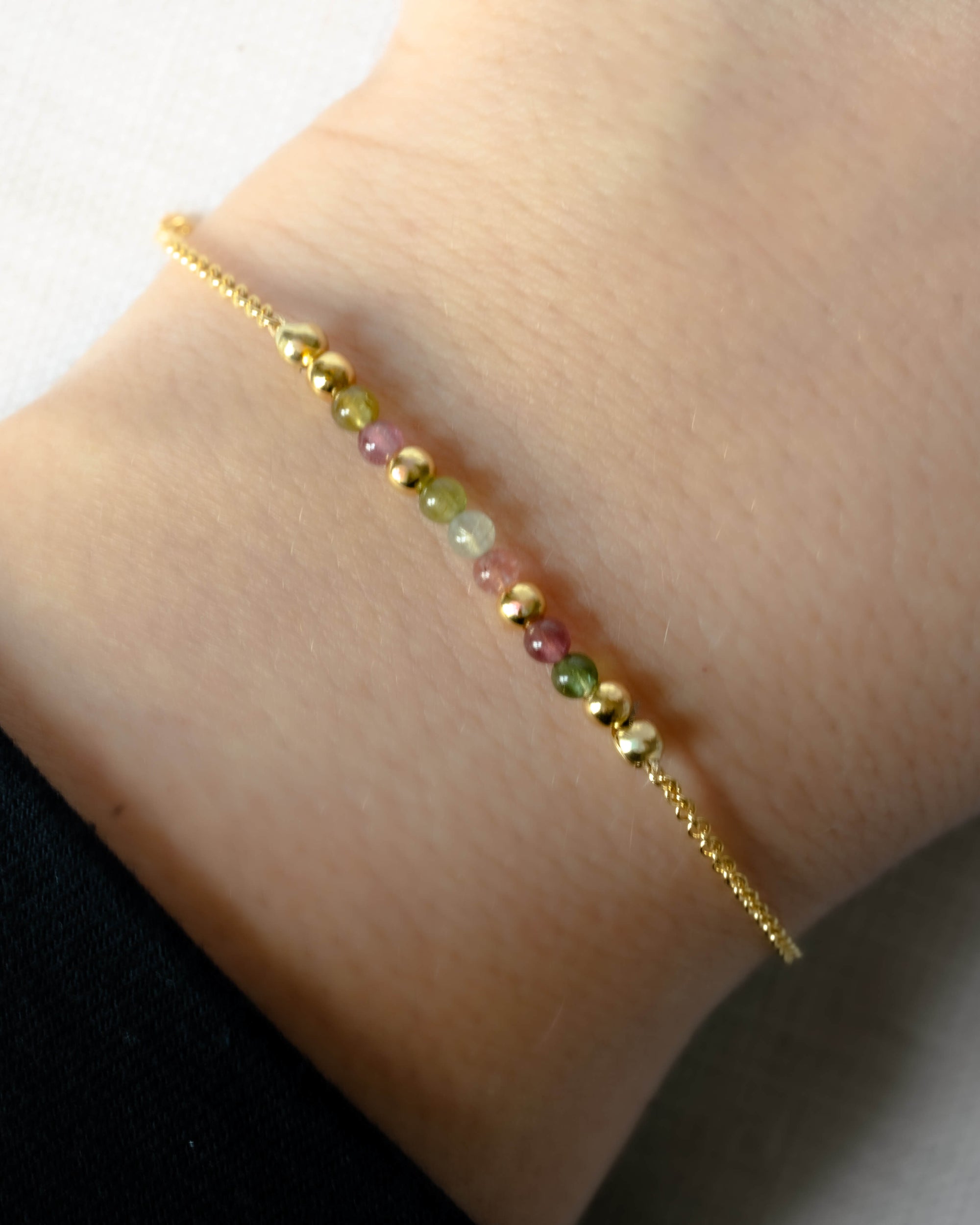 Gold Tourmaline Bracelet