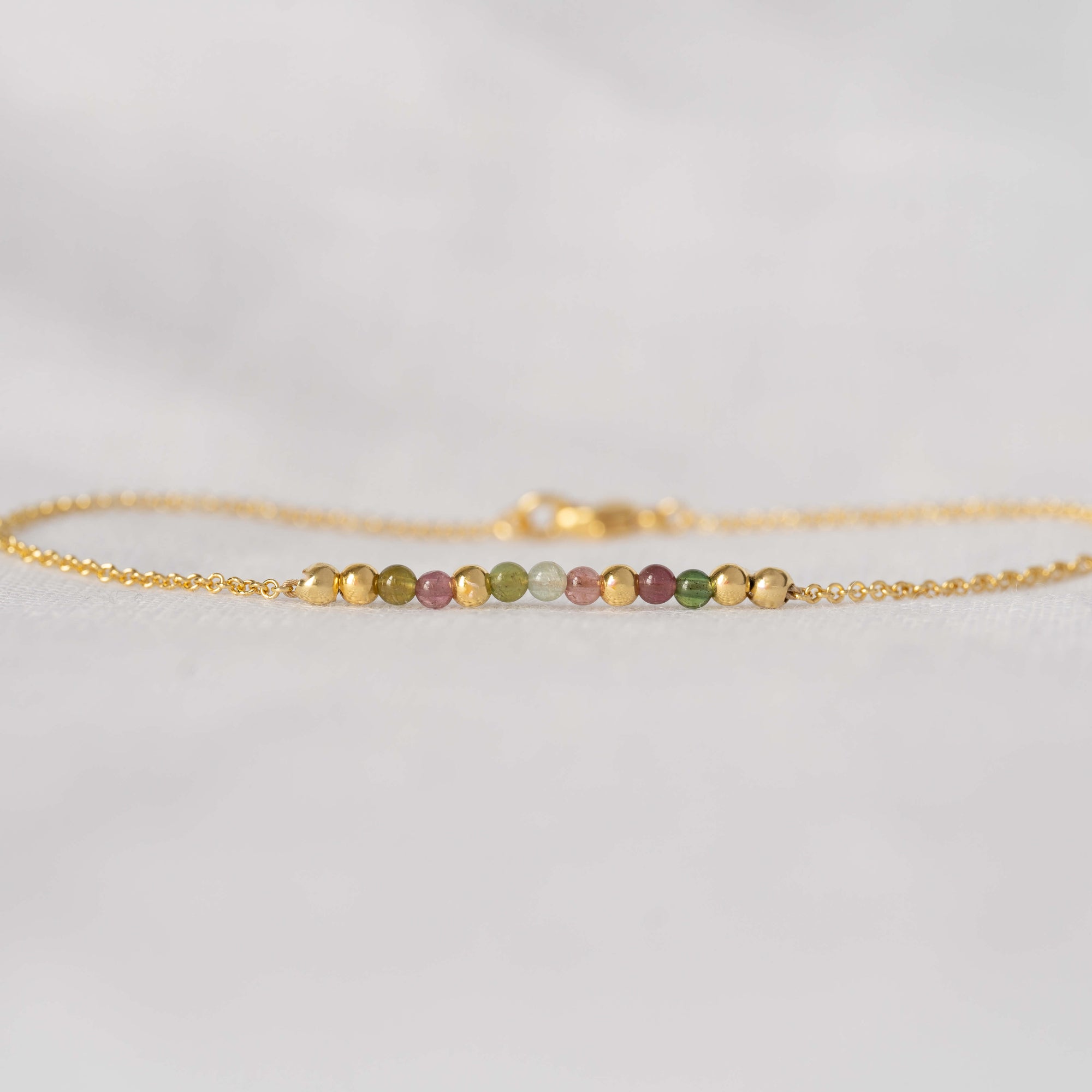 Gold Tourmaline Bracelet