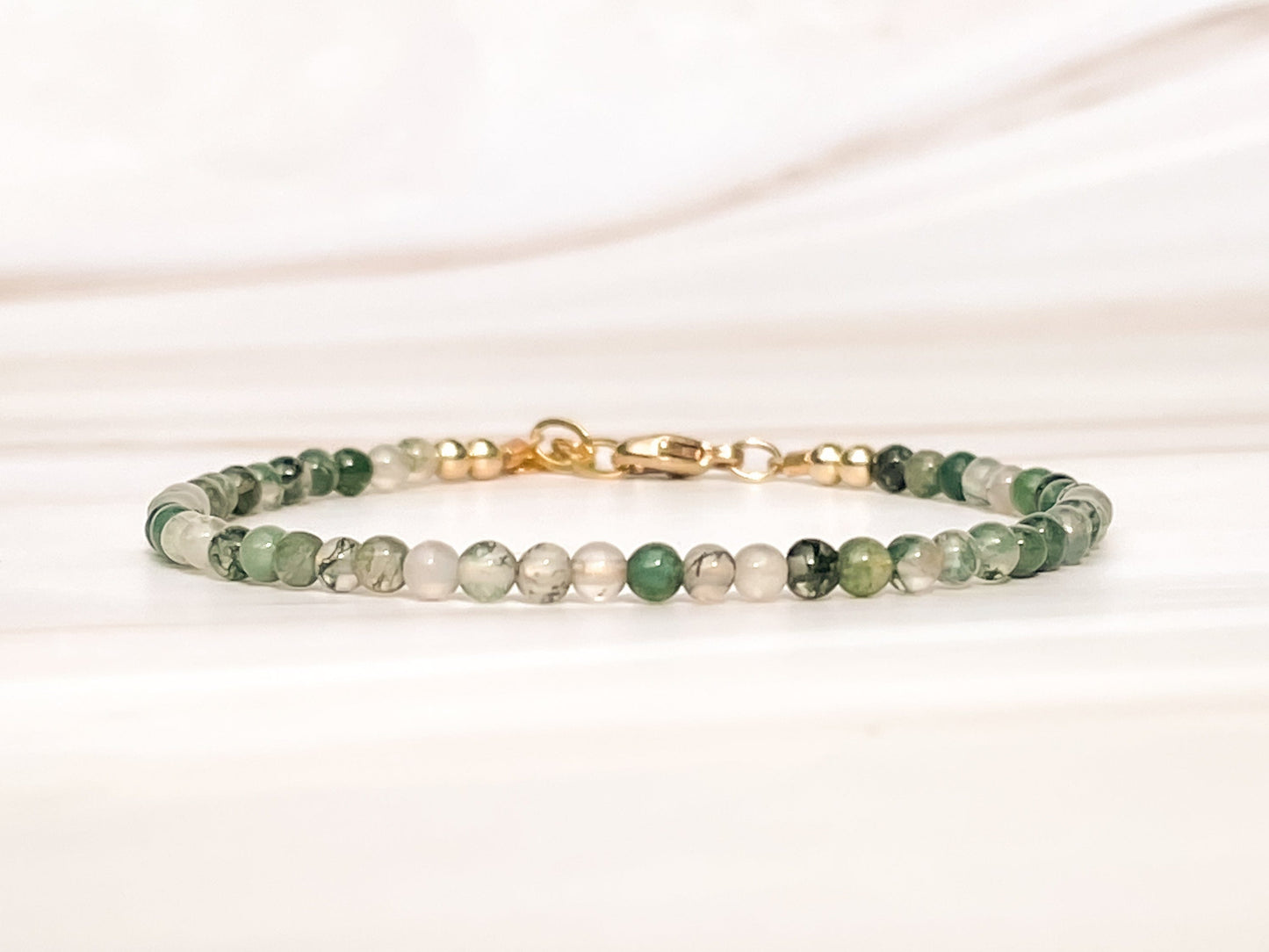 Moss Agate Bracelet