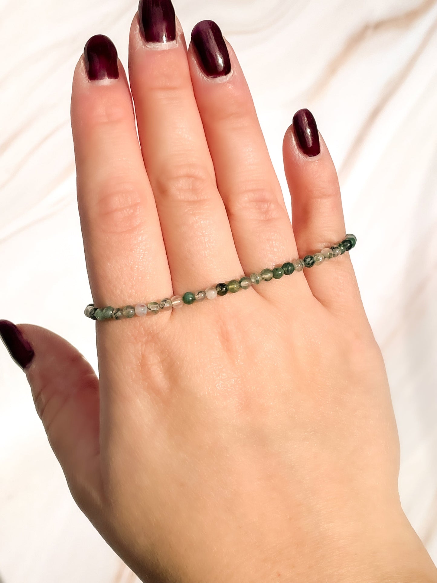 Moss Agate Bracelet