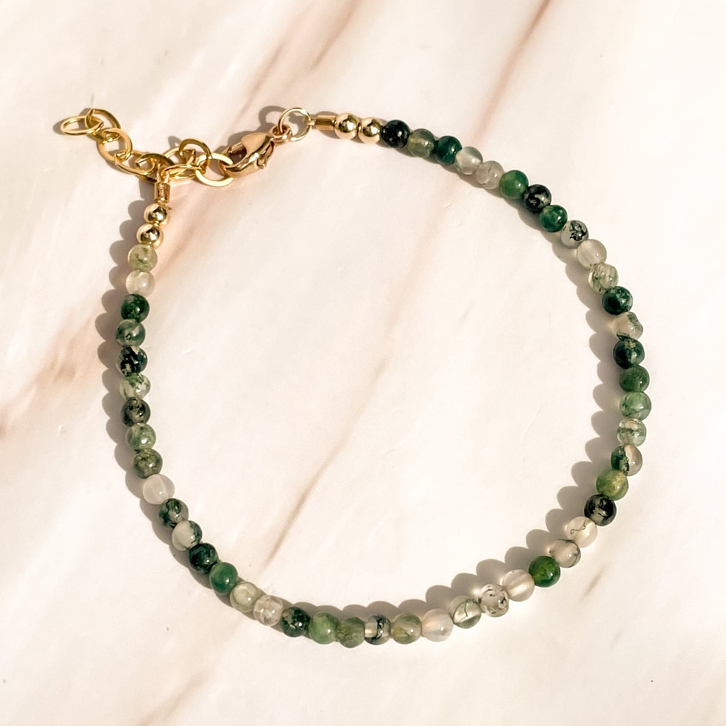 Moss Agate Bracelet