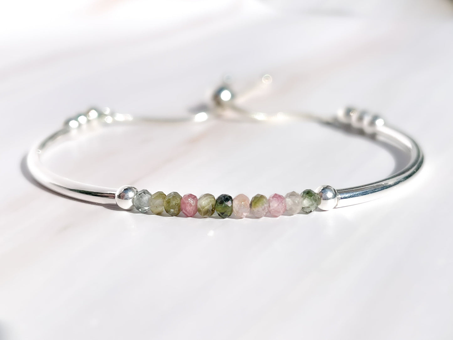 Tourmaline Slider Bracelet