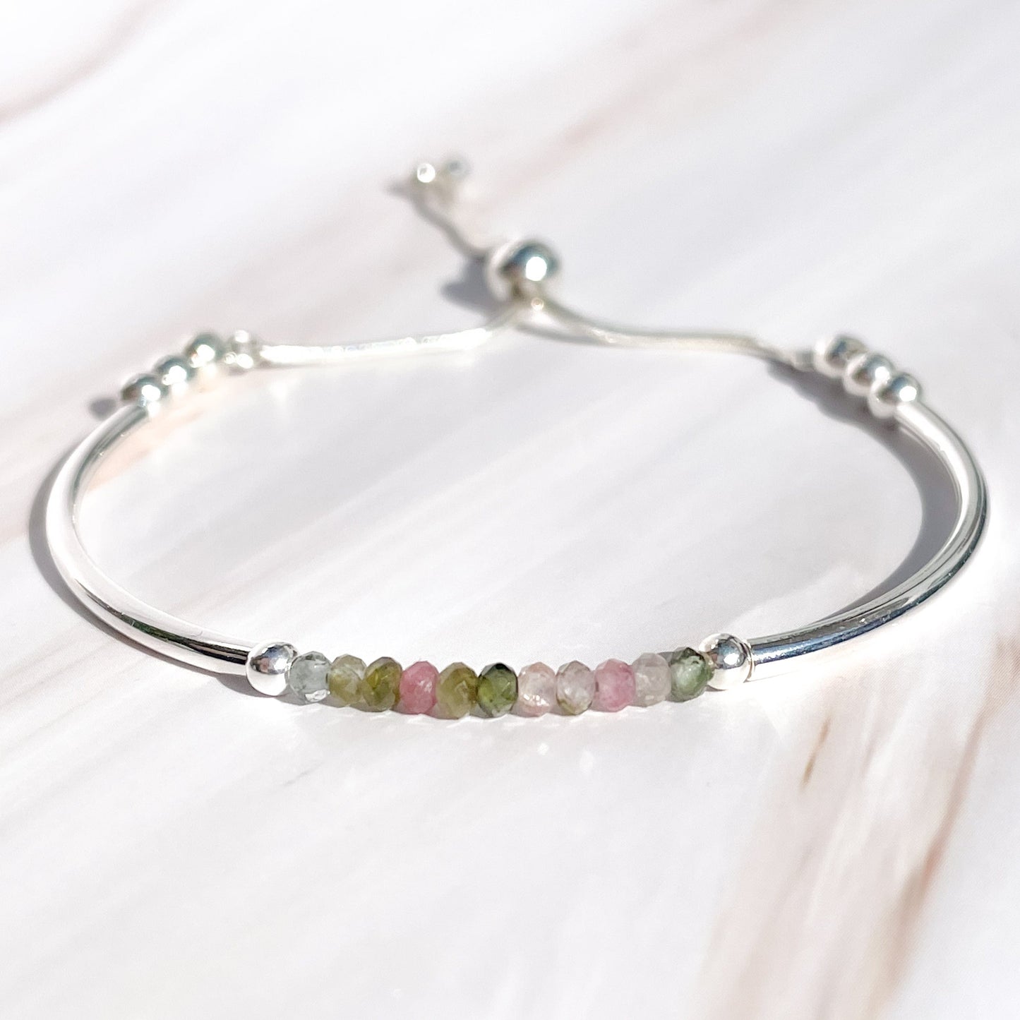 Tourmaline Slider Bracelet