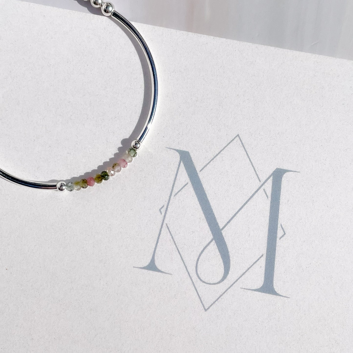 Tourmaline Slider Bracelet