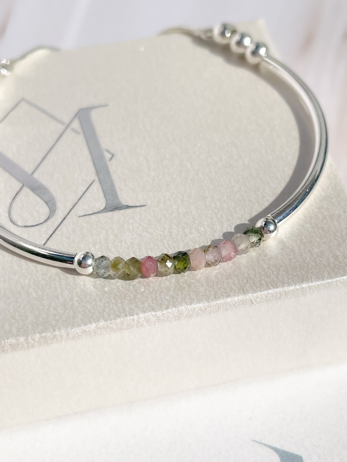 Tourmaline Slider Bracelet