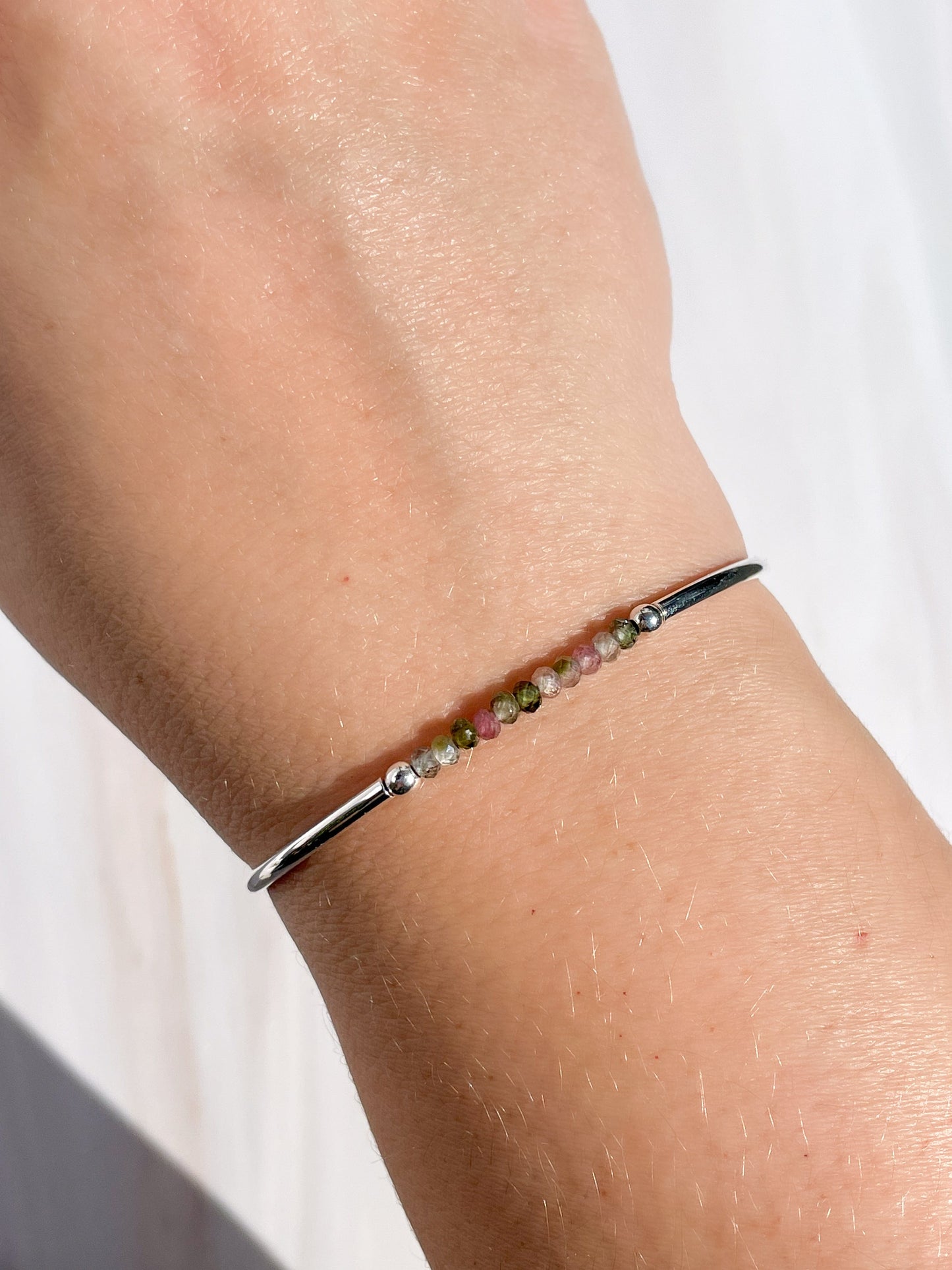 Tourmaline Slider Bracelet