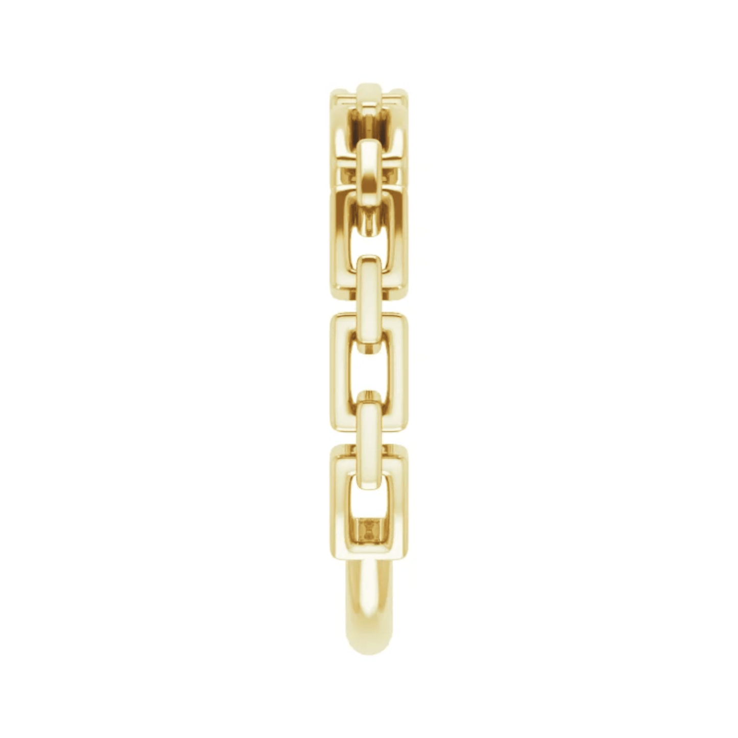 14ct Gold Link Ring - Moments Jewellery