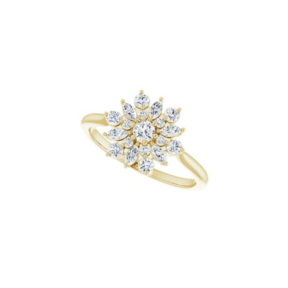 Fleur Diamond Ring