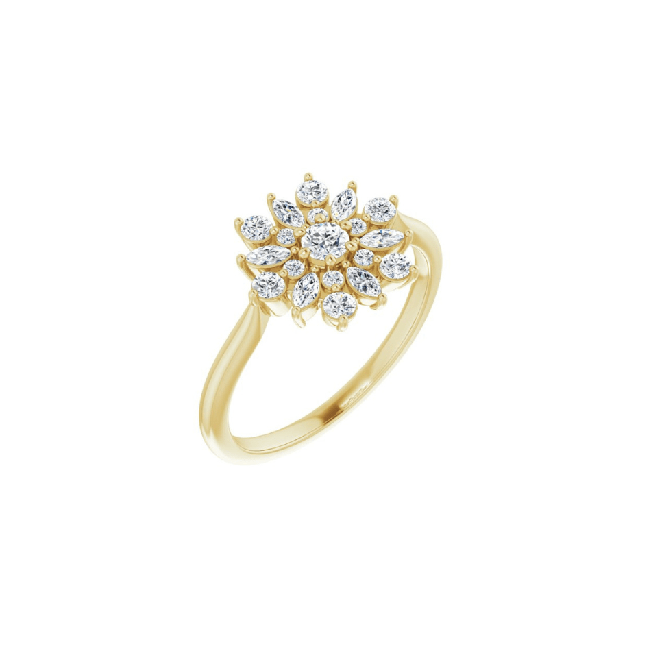 Fleur Diamond Ring