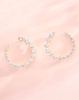 Diamond Orbit Earrings - Moments Jewellery