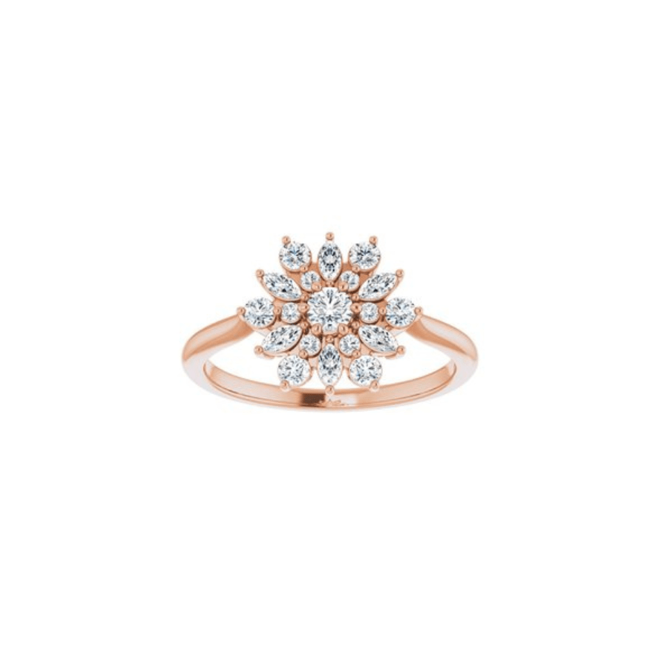 Fleur Diamond Ring