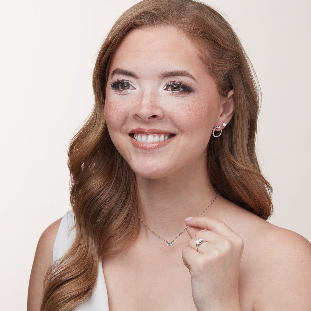 Diamond Orbit Earrings - Moments Jewellery