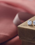Lab Diamond Ear Studs - Moments Jewellery