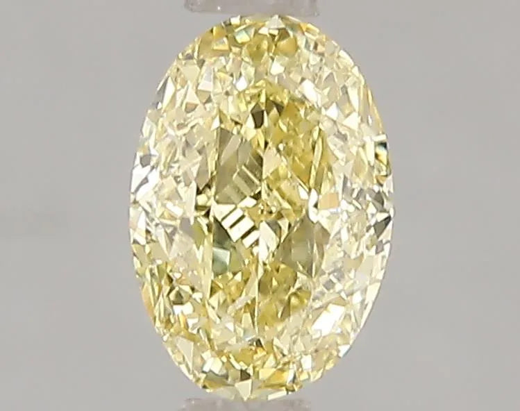 1.00ct Oval Lab Grown Diamond (Colour Fancy Intense Yellow, Clarity SI1, IGI Certified)