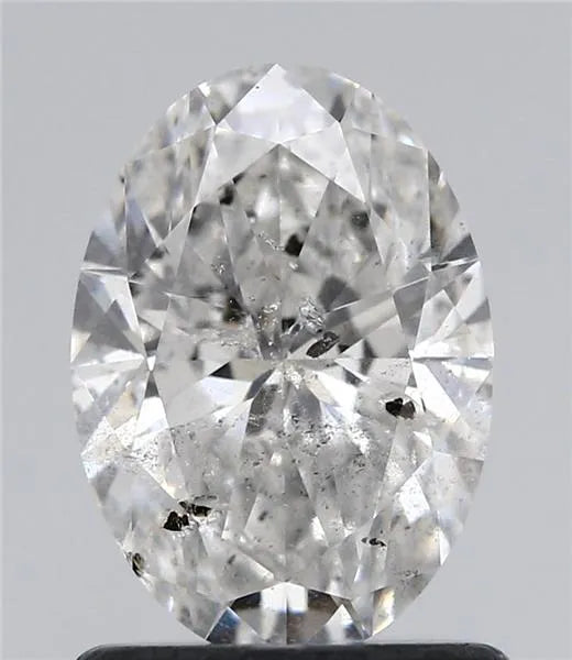 1.01ct Oval Natural Diamond (Colour G, Clarity I2, GIA Certified)