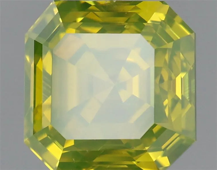 1.06ct Emerald Natural Diamond (Colour Fancy Greenish Yellow, Clarity VS2, IGI Certified)