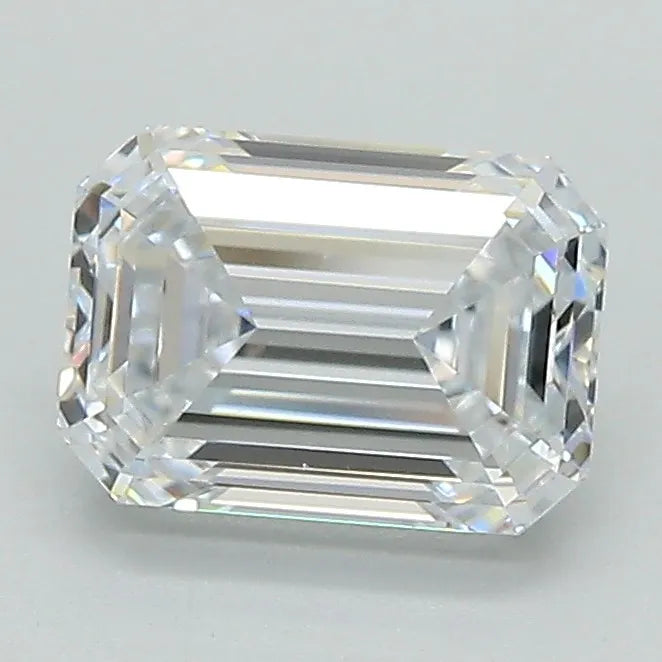 1.50ct Emerald Lab Grown Diamond (Colour E, Clarity IF, IGI Certified)