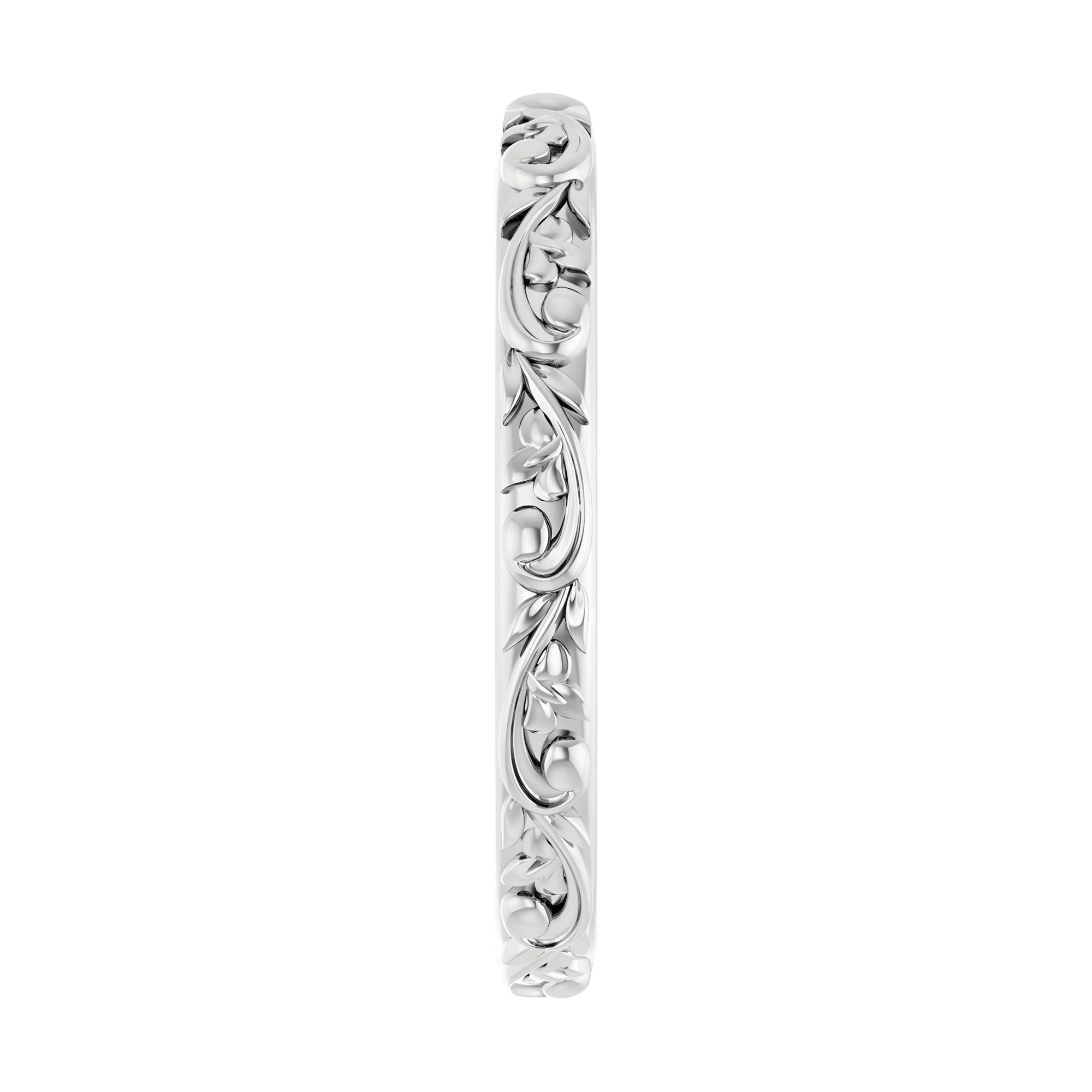 The Sylvan Wedding Ring - Nature Inspired SculptedRing