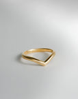 Chevron Wedding Ring