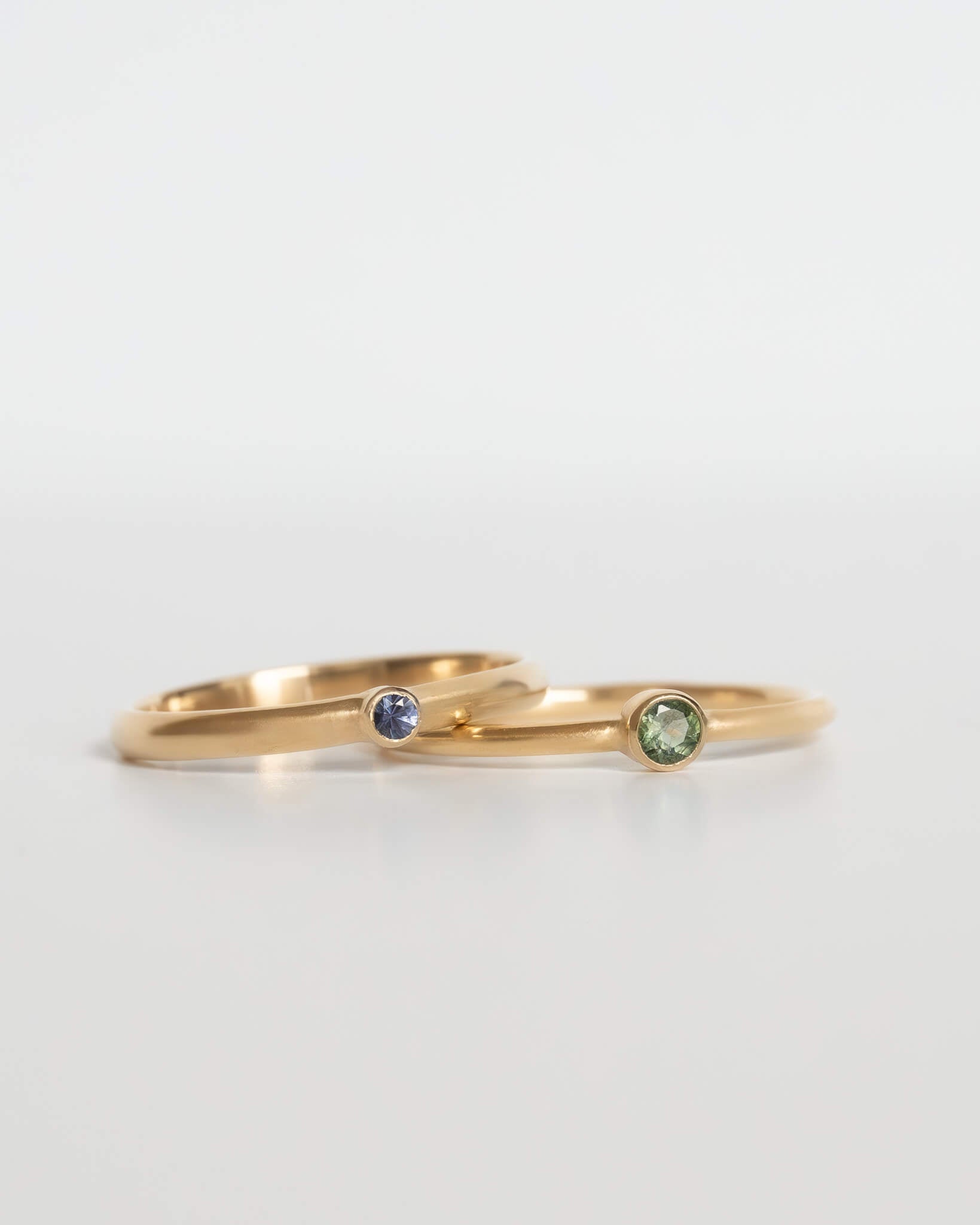 Green Tourmaline 9ct Gold Ring