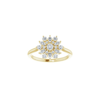 Fleur Diamond Ring