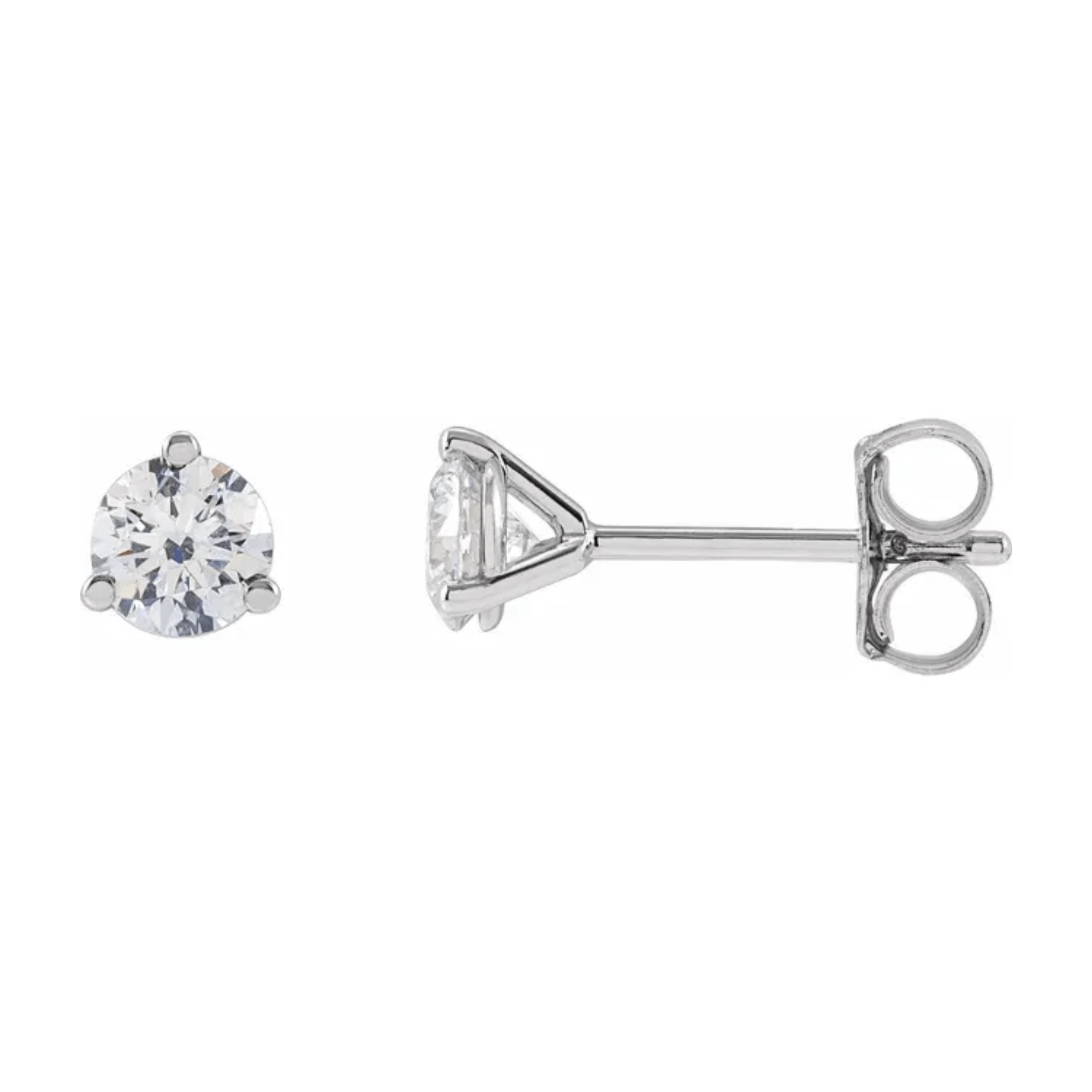 Lab Diamond Ear Studs - Moments Jewellery