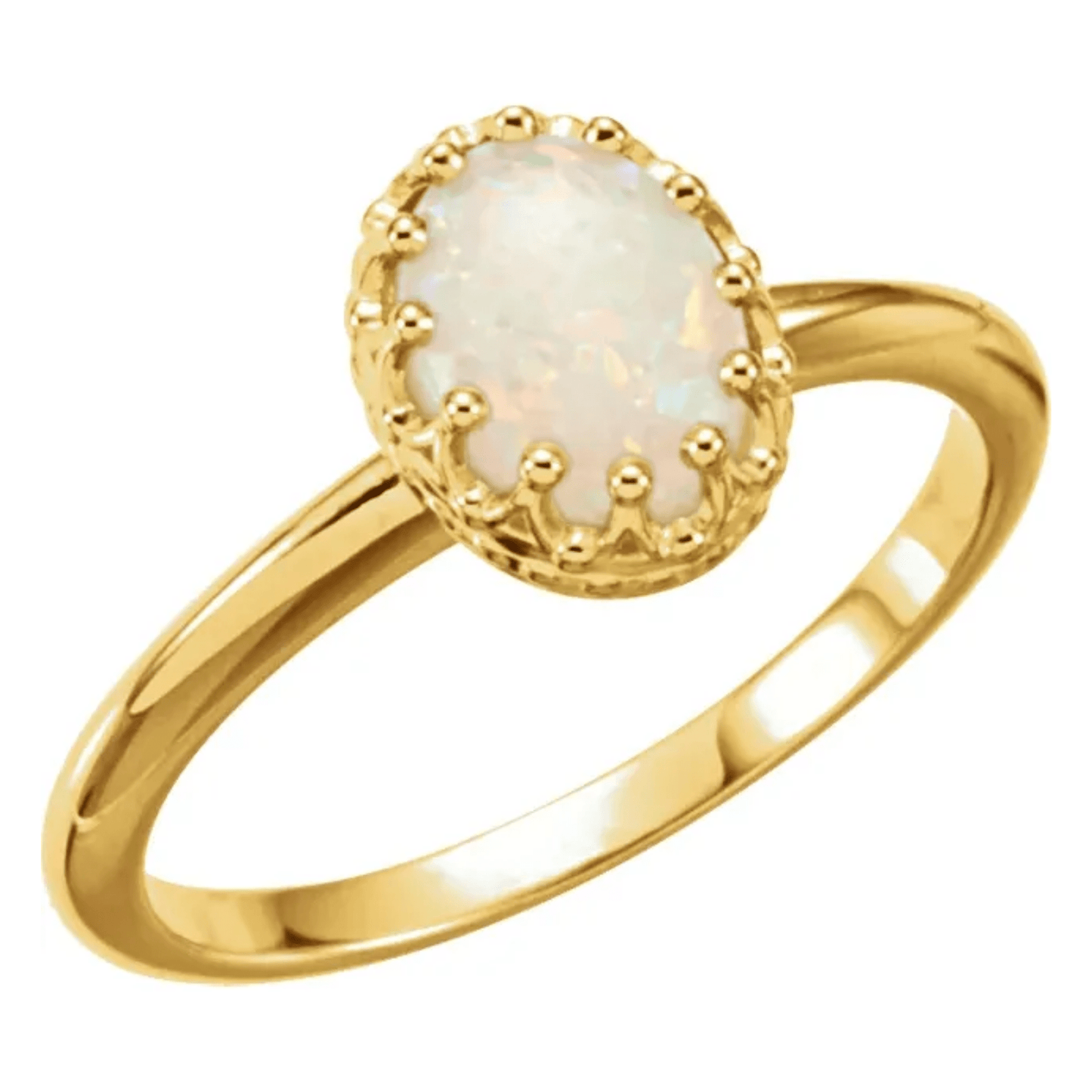 Opal Crown Ring - Moments Jewellery