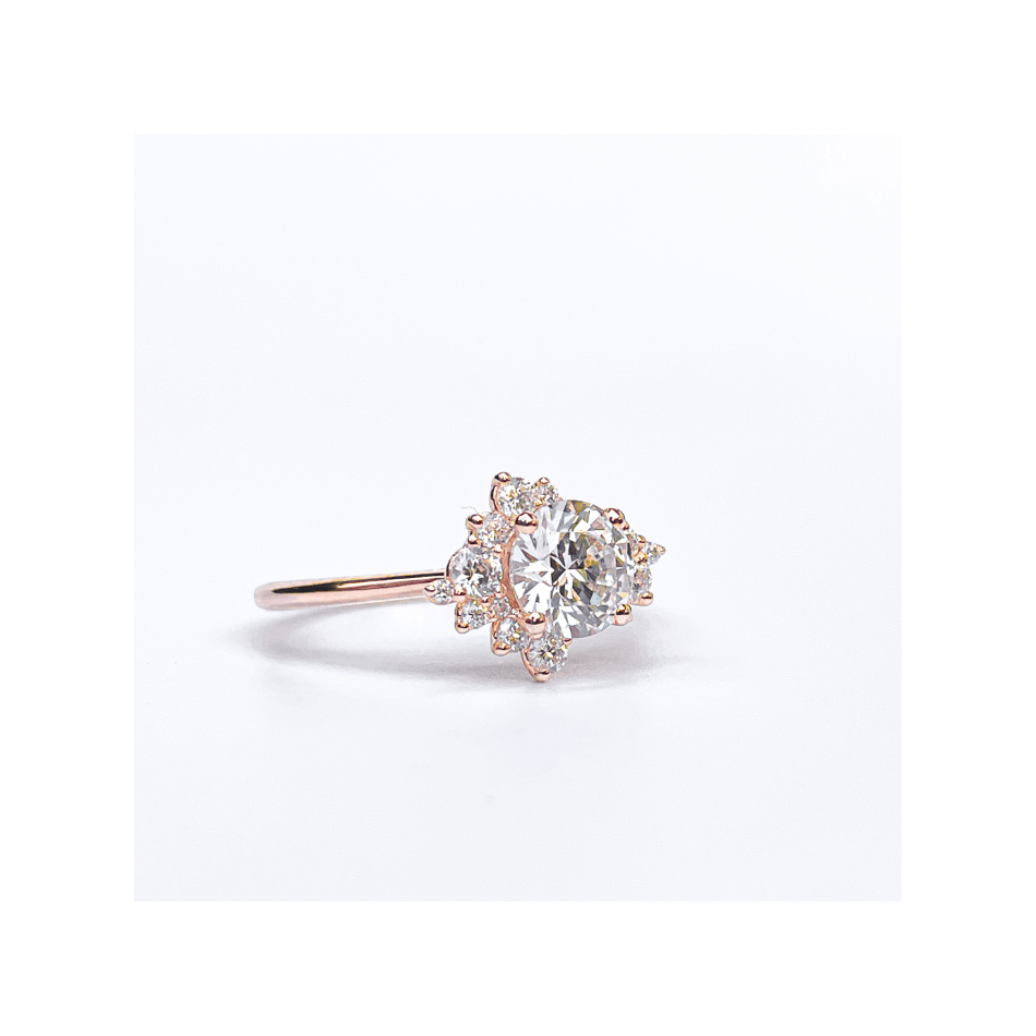 The Bella Ring - Moissanite - Moments Jewellery