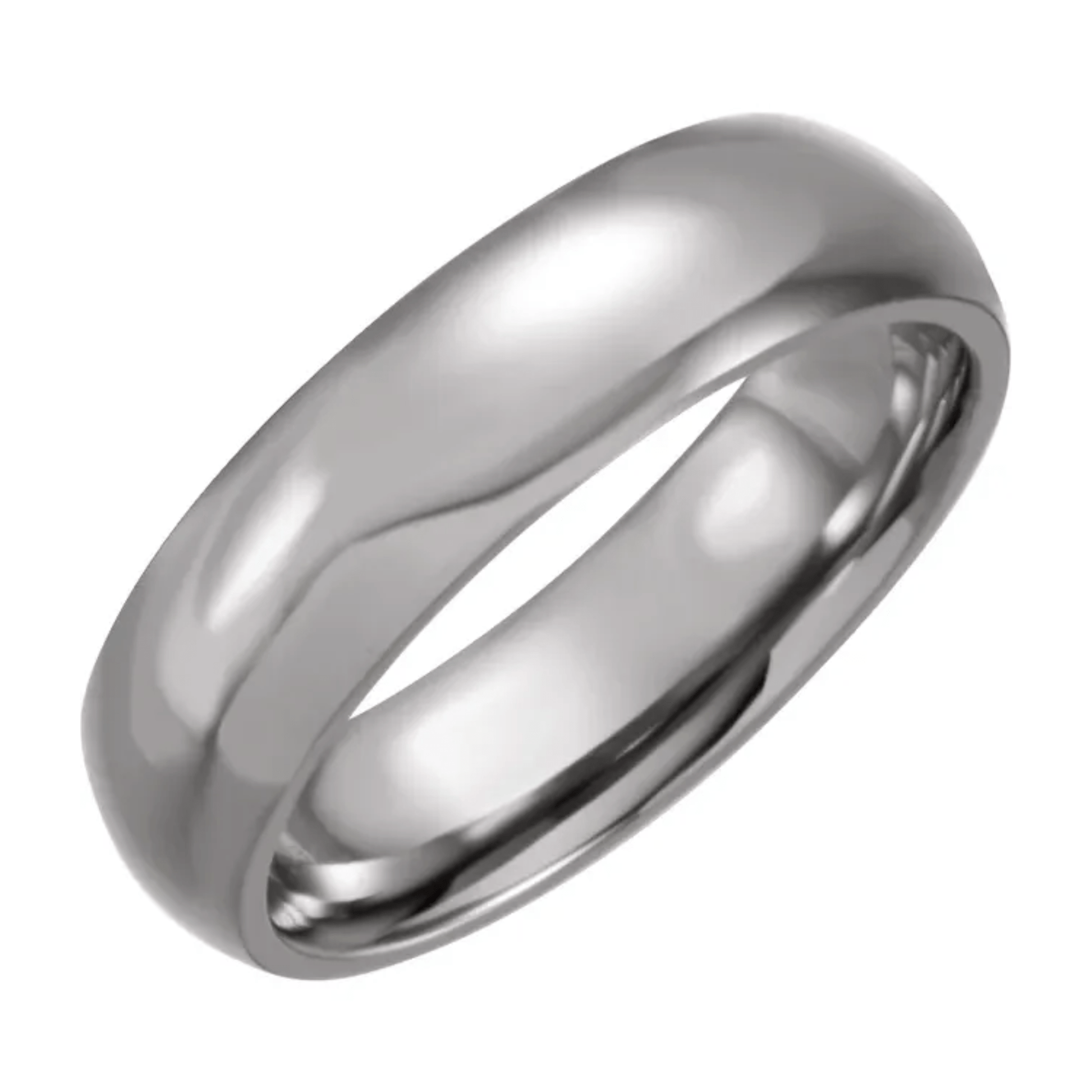 Titanium Domed Band - Moments Jewellery