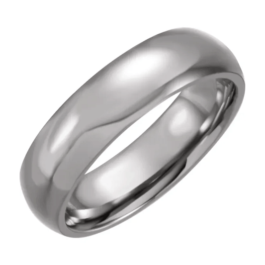 Titanium Domed Band - Moments Jewellery