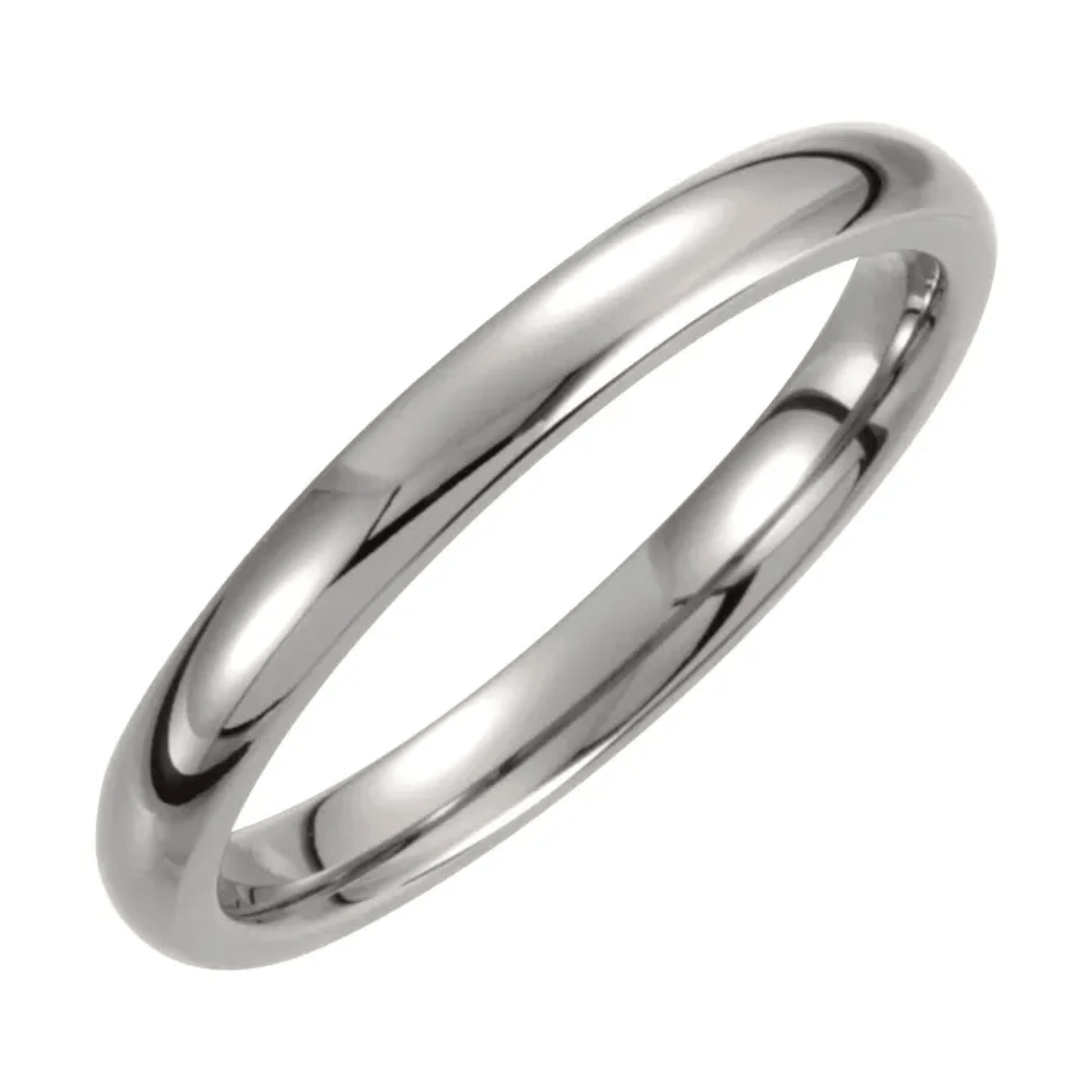 Titanium Domed Band - Moments Jewellery