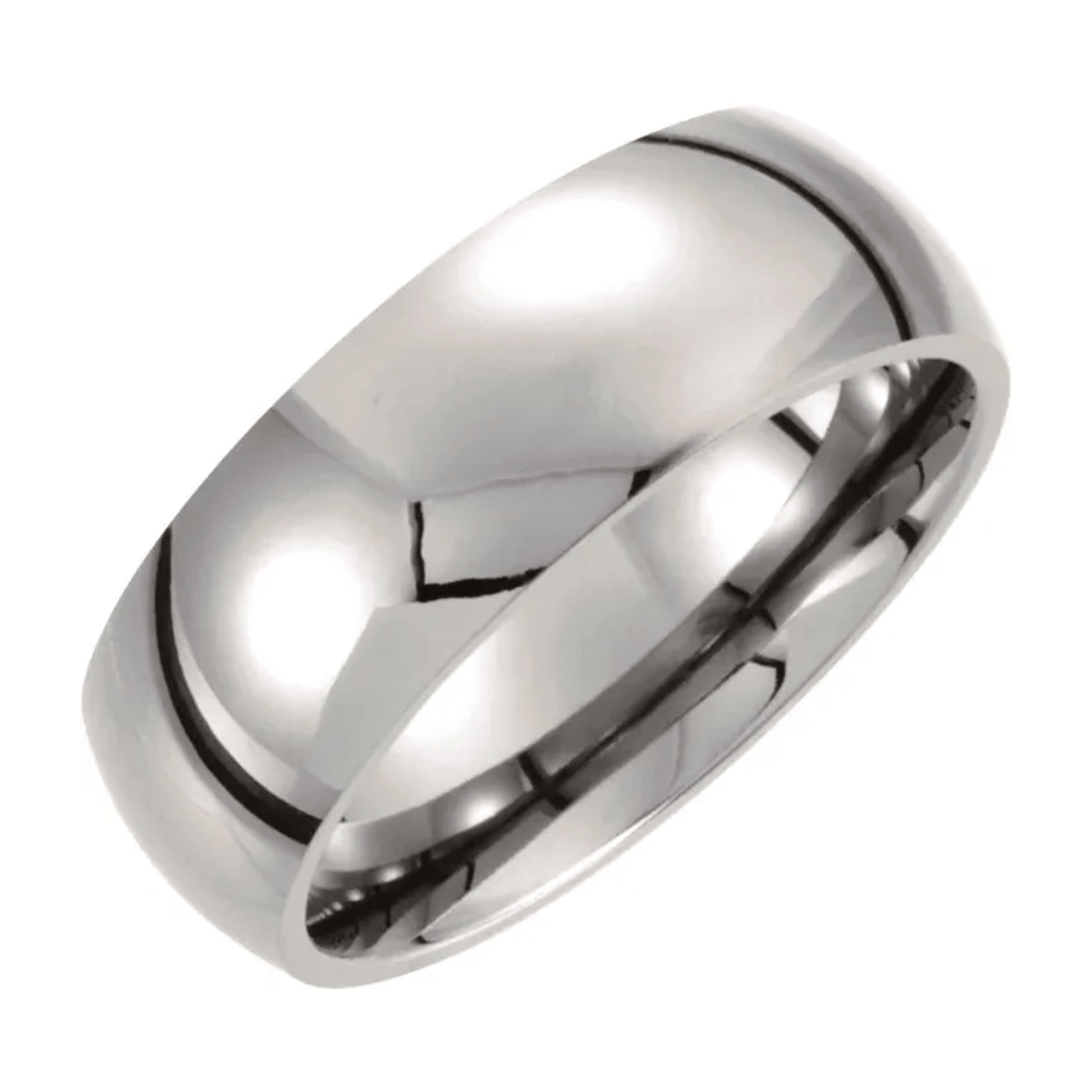 Titanium Domed Band - Moments Jewellery