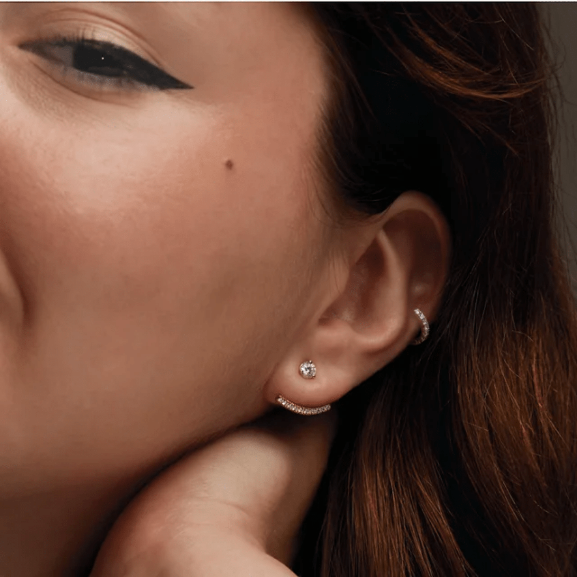 Lab Diamond Ear Studs - Moments Jewellery