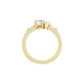 Moi et Toi Pear Diamond Ring