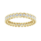 Moissanite Bezel Eternity Ring - Moments Jewellery