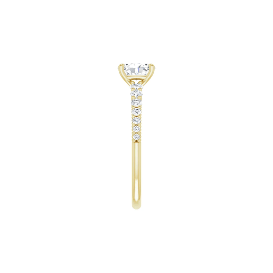 Oval Solitaire Engagement Ring - Natural Diamond - Moments Jewellery