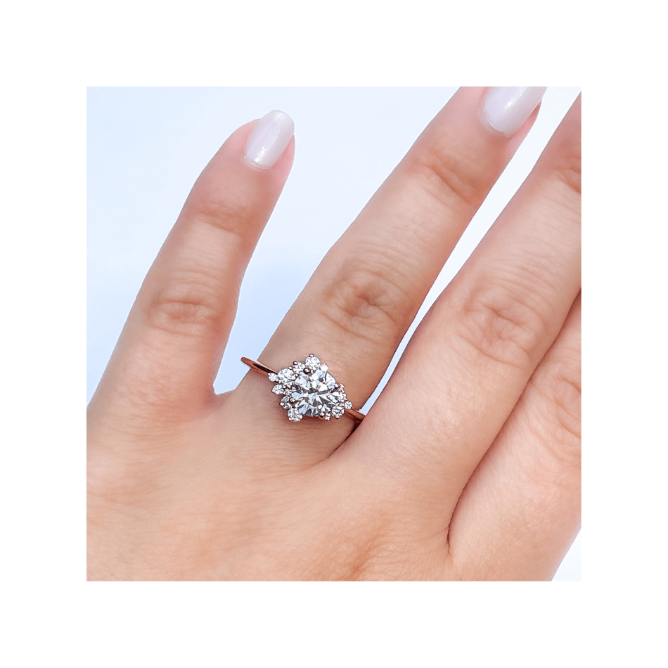 The Bella Ring - Moissanite - Moments Jewellery