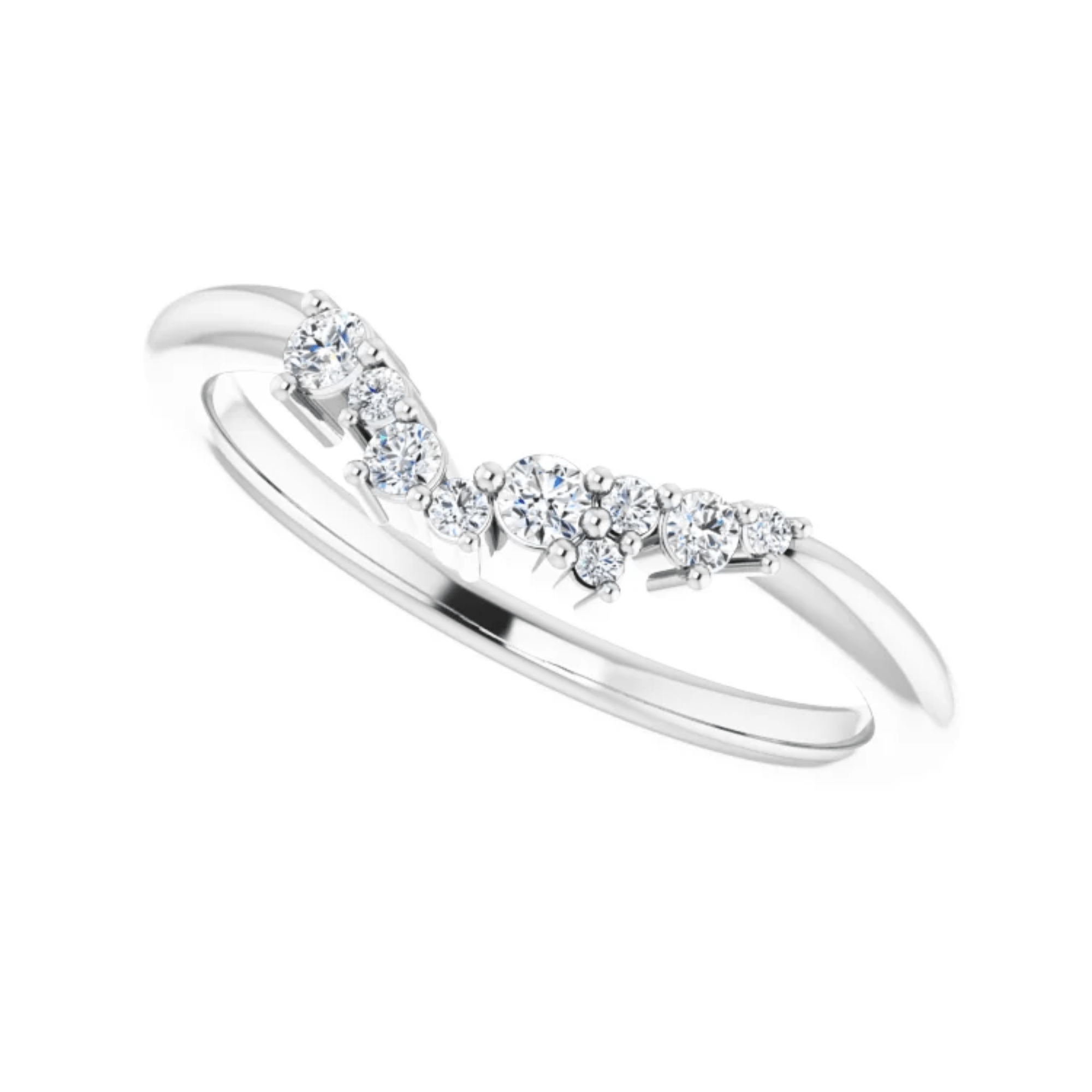 The Bella Wedding Band - Moments Jewellery