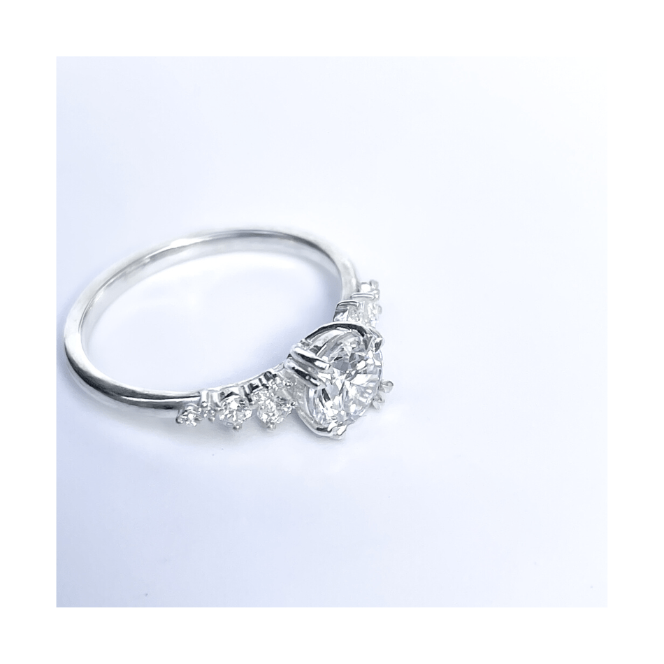 The Aries Ring - Lab Diamond - Moments Jewellery