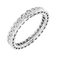 Moissanite Bezel Eternity Ring - Moments Jewellery