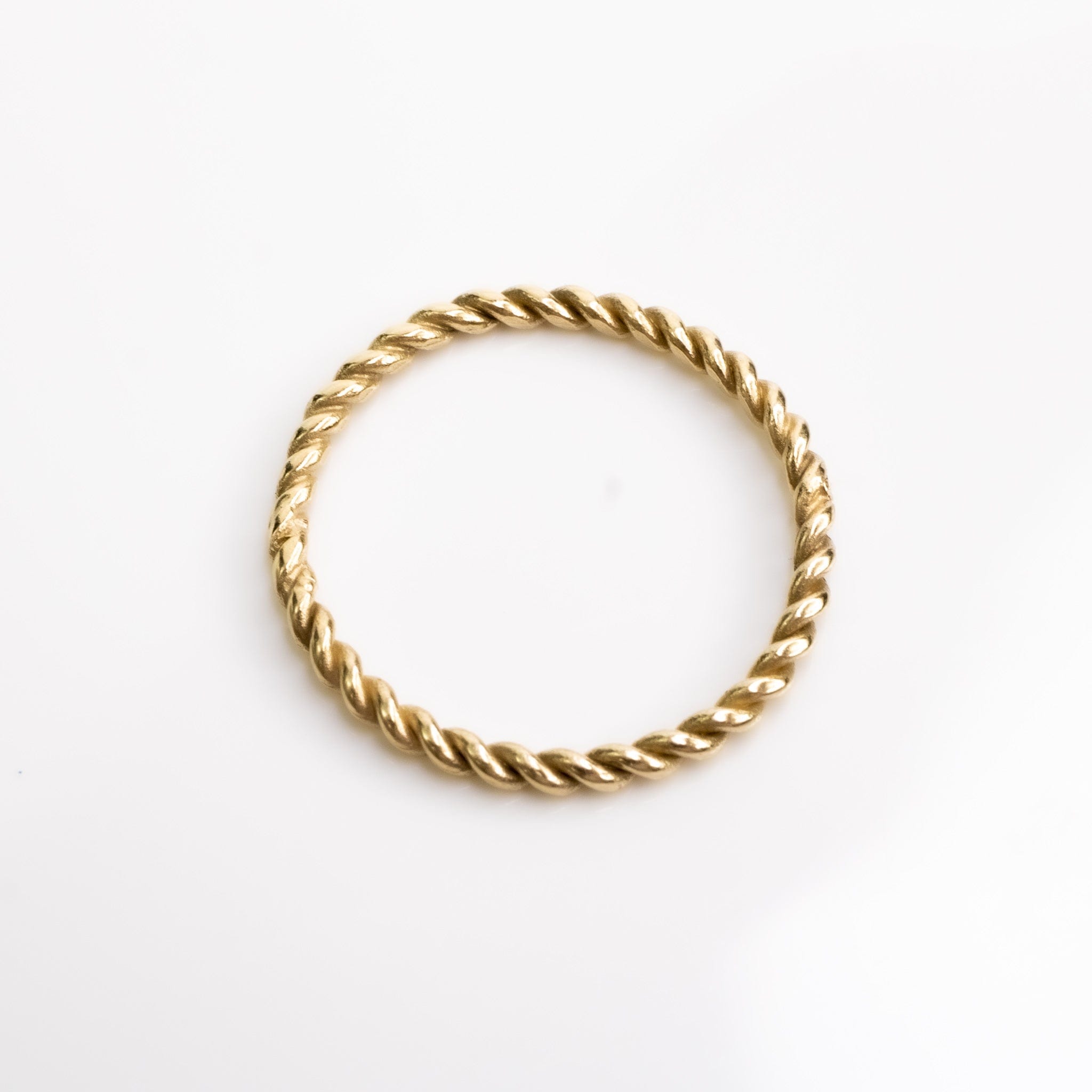 9ct Gold Twist Ring - Moments Jewellery