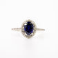 Sapphire & Diamond Ring - Moments Jewellery
