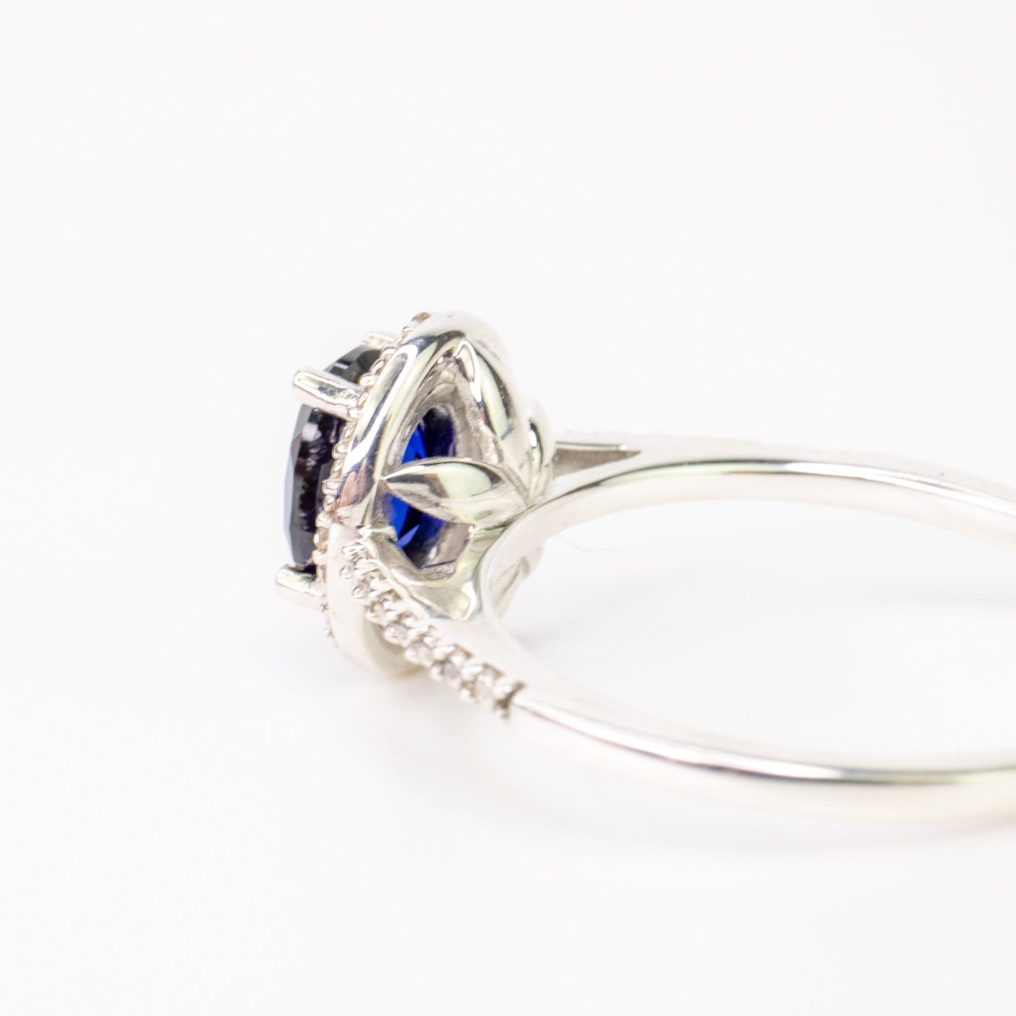 Sapphire &amp; Diamond Ring - Moments Jewellery