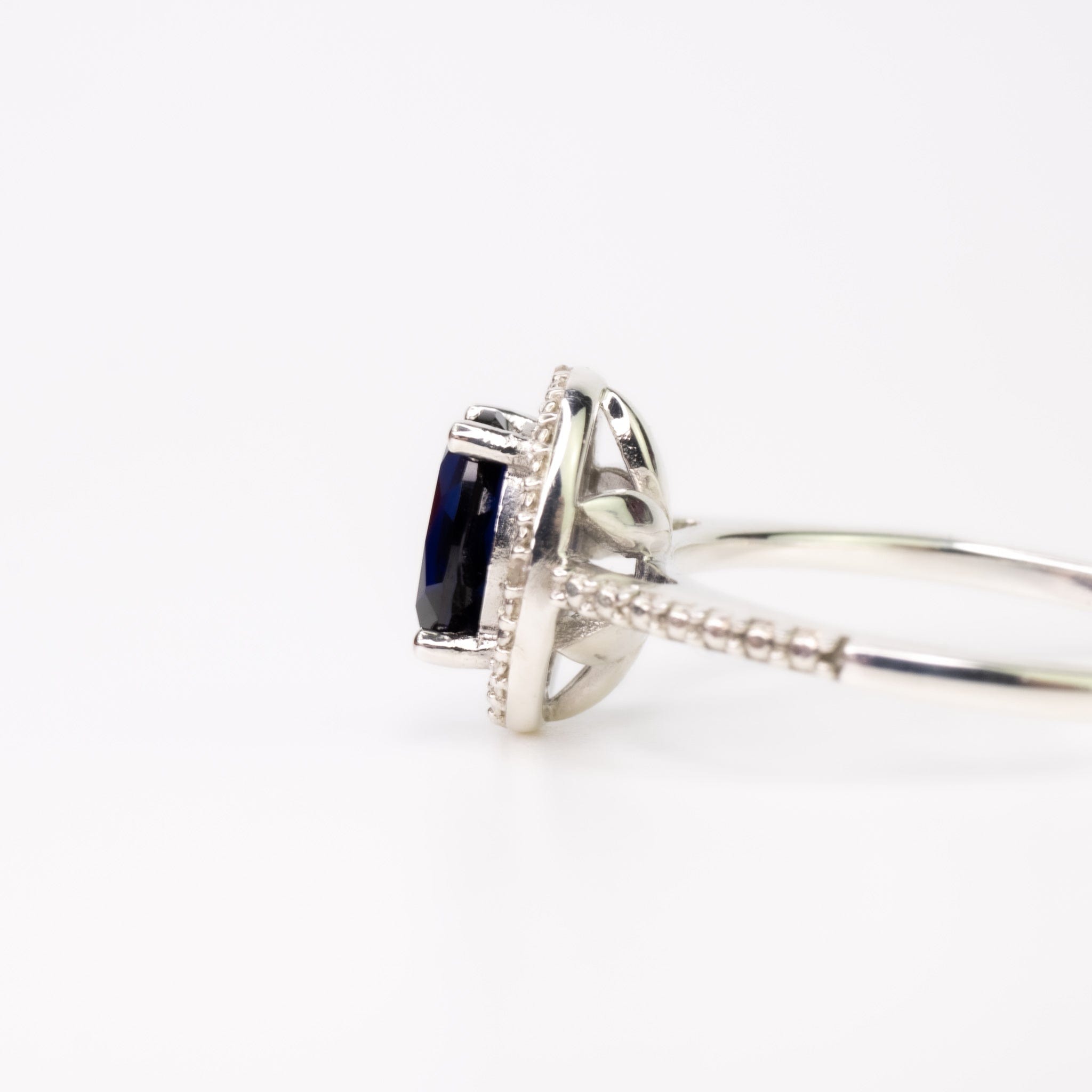 Sapphire &amp; Diamond Ring - Moments Jewellery